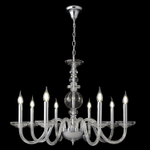 Подвесная люстра Crystal Lux ARABESQUE SP8 CHROME