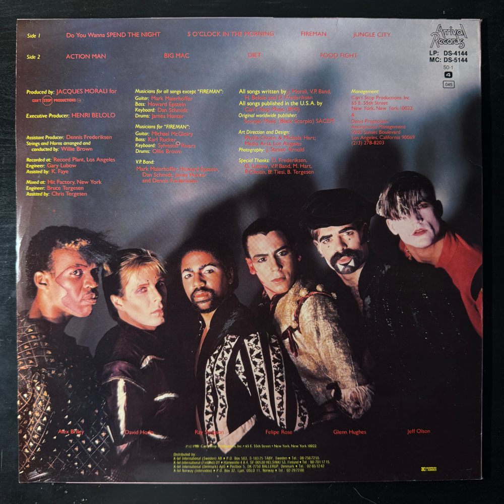 Village People - Renaissance (Скандинавия 1981г.)