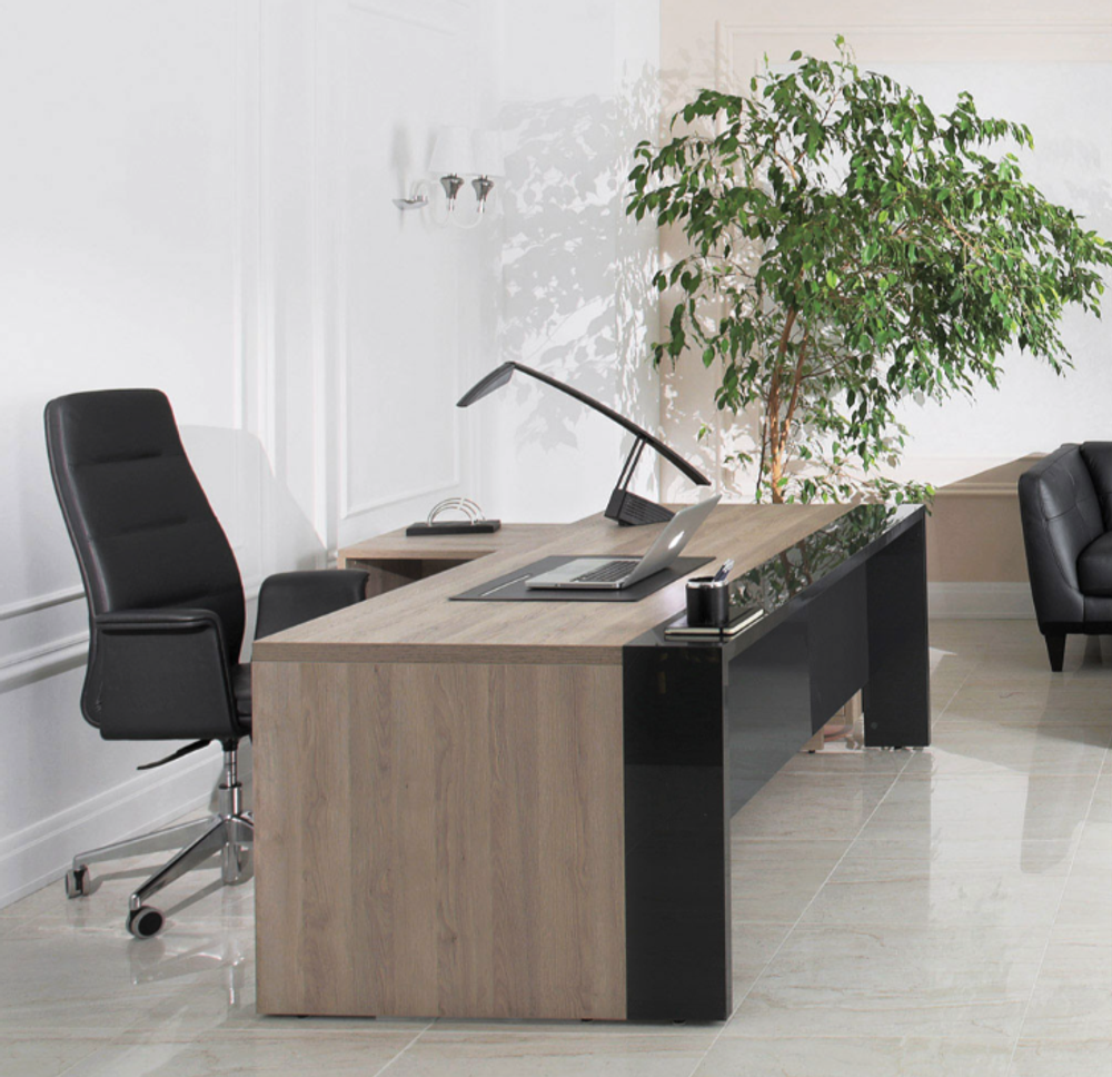 Шкаф для бумаг со стеклом низкий LAVA (ЛАВА)