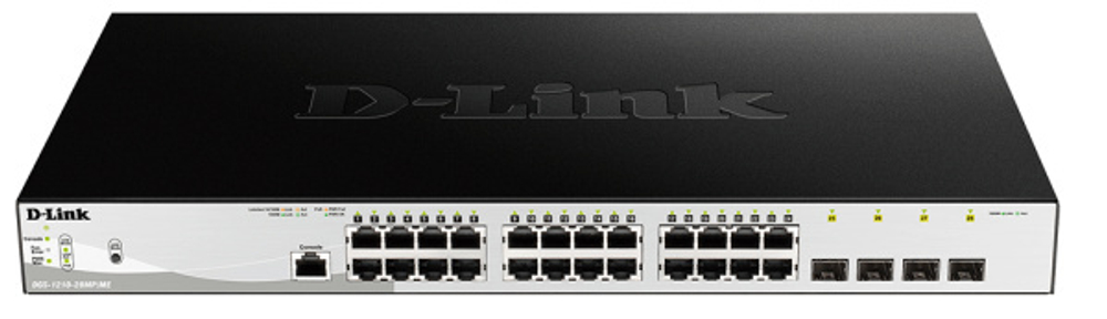 Коммутатор PoE D-link DGS-1210-28P