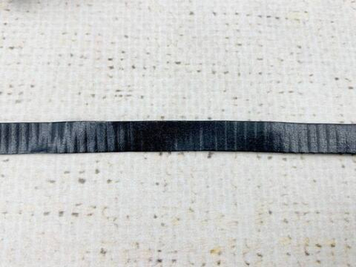 Лента силиконовая, ш. 7 мм, чёрный