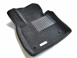 Коврики салона для AUDI Q3 (2012-) Euromat 3D Business черные. Арт. EMC3D-001113