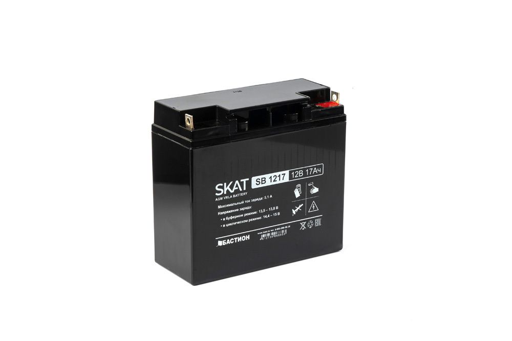 SKAT SB 1217 аккумулятор Бастион
