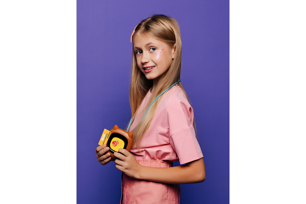 Обучающая игрушка Prolike с карточками, английский язык, оранжевый