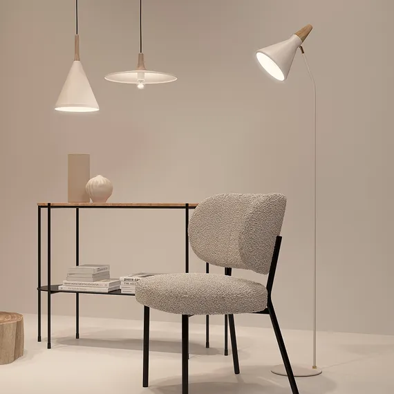 Стул Robbi, серо-бежевое букле