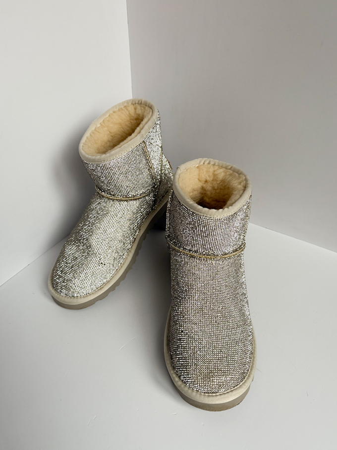 Блестящие угги UGG, 38