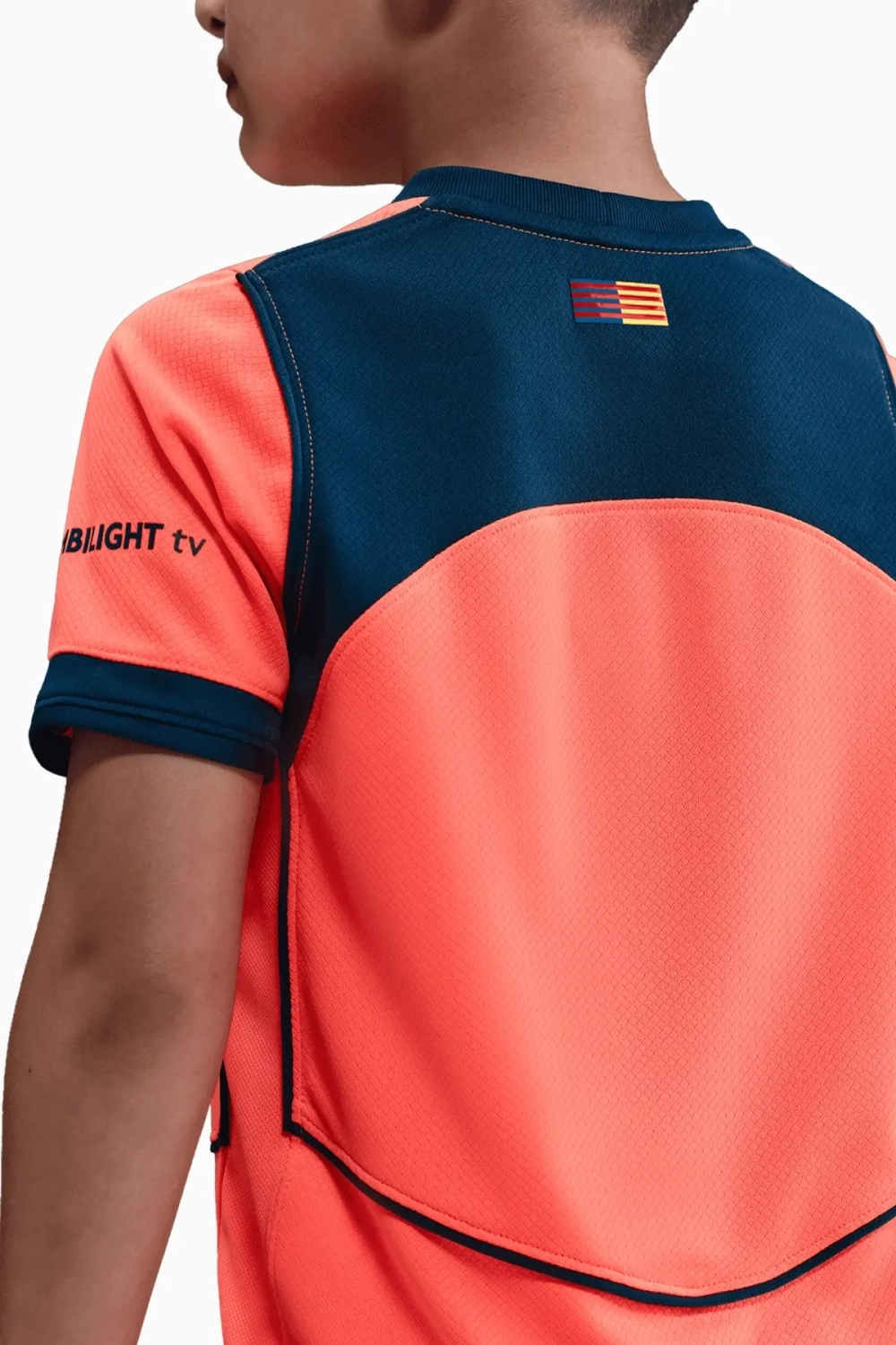 Футбольная форма Nike FC Barcelona 25/26 3rd Little Kids - оранжевый