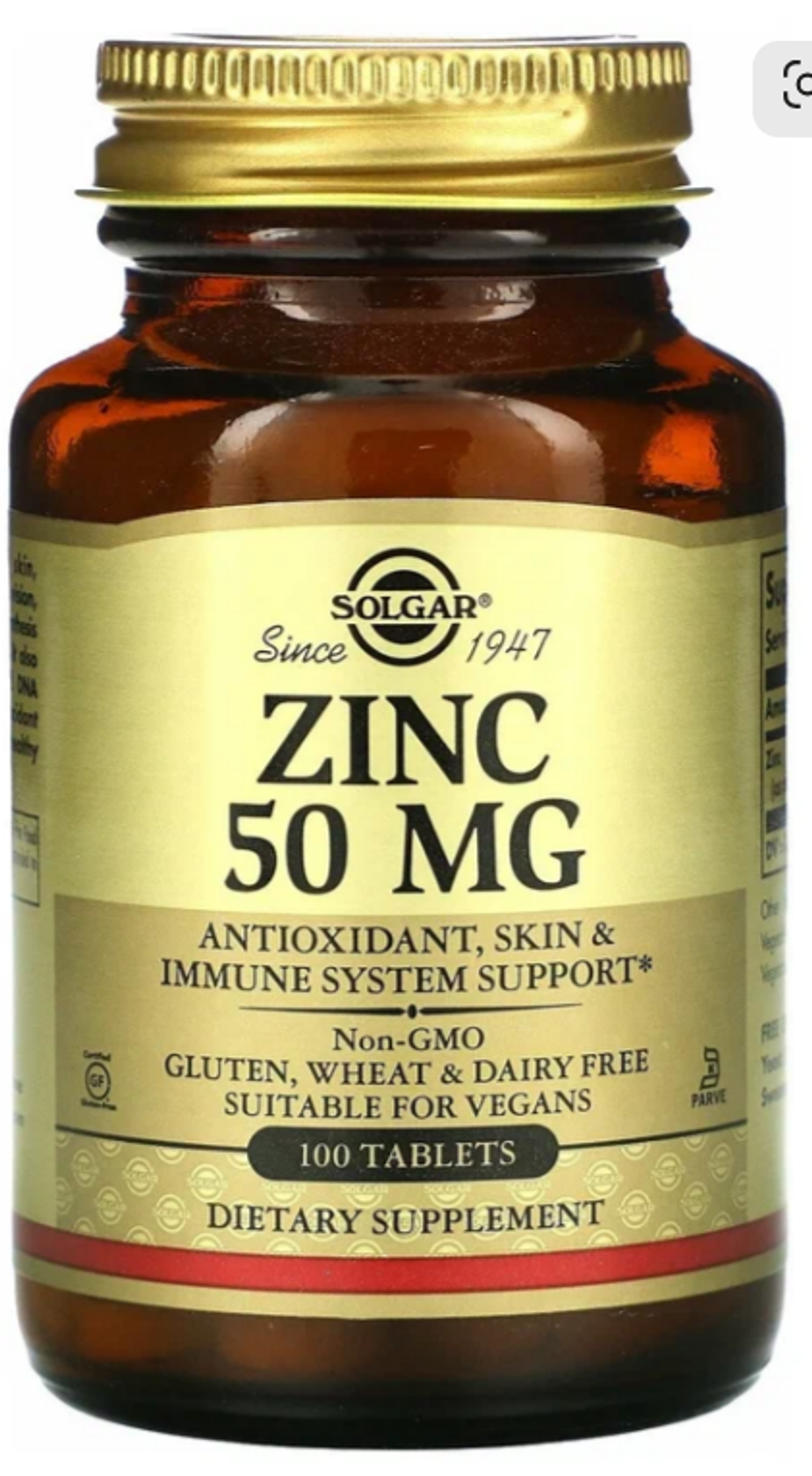 Zinc 50 mg