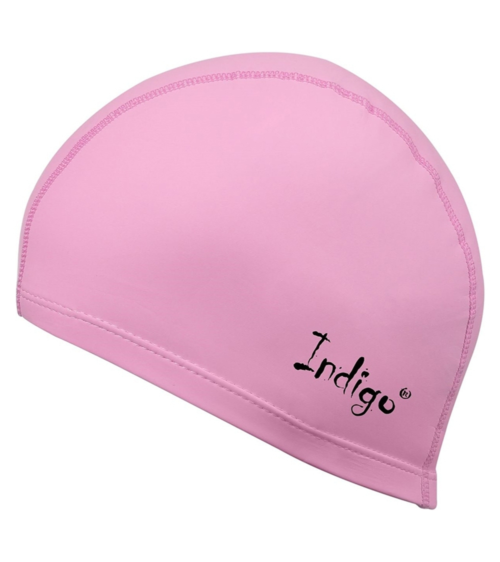 Шапочка для плавания комбинированная Indigo IN048