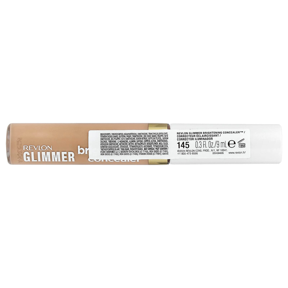 Revlon, Glmer, Brightened Concealer™, оттенок 145, 9 мл (0,3 жидк. унции)