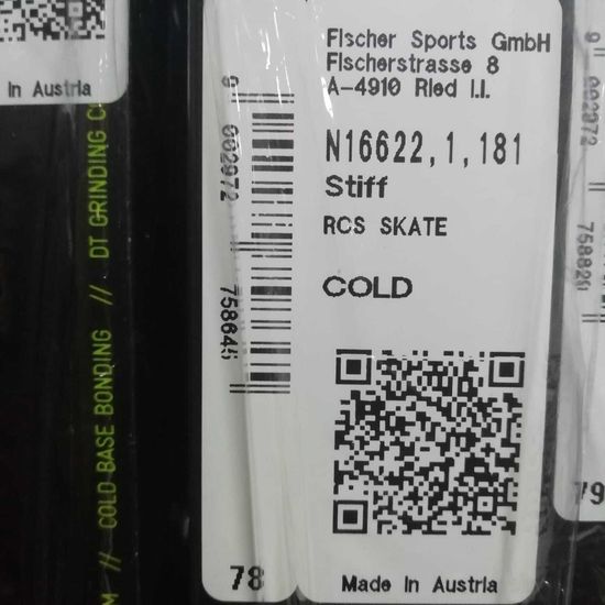 Беговые лыжи FISCHER RCS Skate Cold IFP фото 4