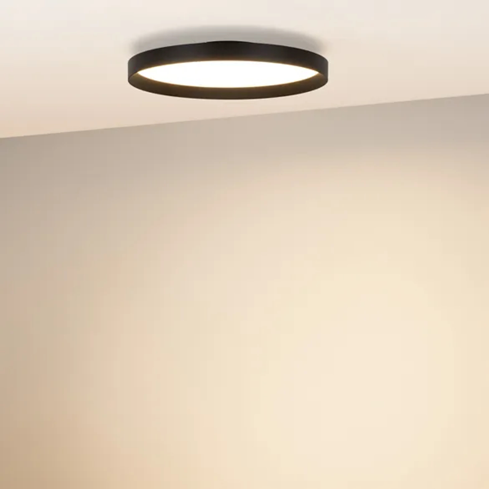 Светильник SP-ESTELY-R450-40W Warm3300-MIX (BK, 80 deg, 230V, TRIAC) (Arlight, IP20 Металл, 5 лет) 054797
