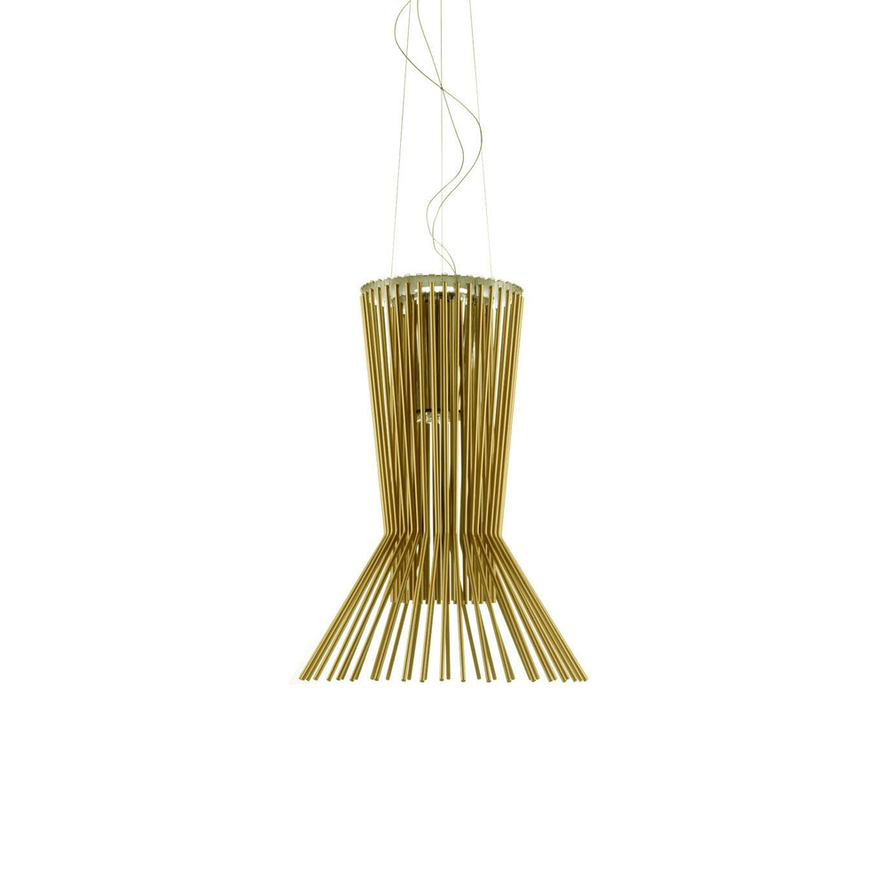 Подвесной дизайнерский светильник  Allegretto Vivace by Foscarini (золотой)