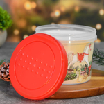 Банка с завинчивающейся крышкой 0,7л "Игрушки" микс