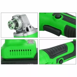 Углошлифовальная машина Zitrek AG 20 Pro (20В, Li-ion 2x6.0Ач, з/у, кейс) (063-4369)