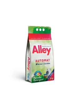 Порошок 3 кг. Для автоматической стирки. ALLEY