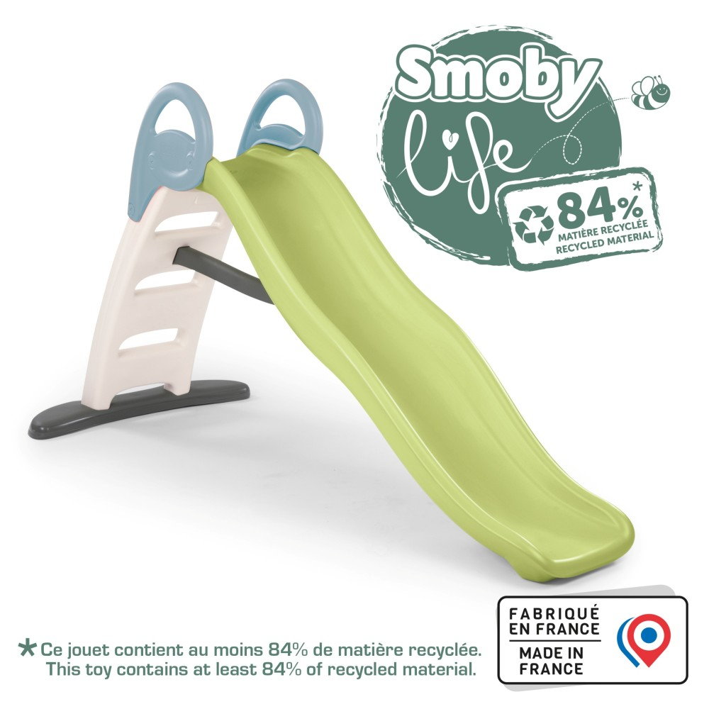 Детская горка Smoby Funny 820405 скат 200 см для детей от 2 лет — фото 1