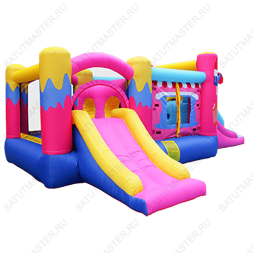 Батут для дома "Сладкое царство " 5,2*2,75*2,05 м