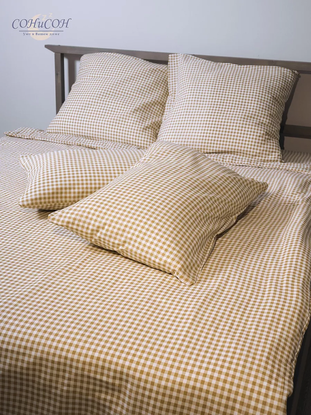 Простынь евро 240х220 см, 100% хлопок