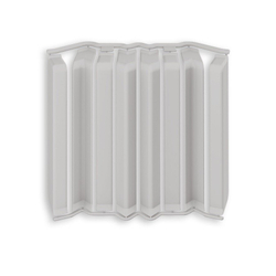 Накладки для плинтуса Идеал Дюра напольный прямоугольный 80мм 002 Светло-серый (2 набора из 8 элементов) во флоупаке