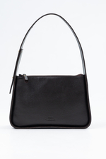 Louis Lefevre Сумка женская натуральная кожа через плечо багет коричневая