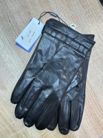 Перчатки.Мужские.Кожаные.Люкс качества. Подклад: трикотаж-шерсть. 5 шт в упаковке.