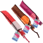 Зонт женский полуавтомат «Горох», цвет микс, 8 спиц, d-110см, длина в слож. виде 30см