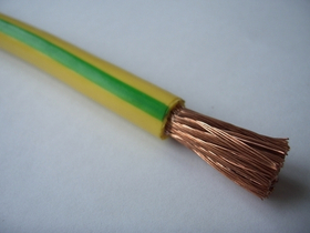 Провод ПуГВ  1*25 Ж/З (ПВ-3) ГОСТ, желто-зеленый (БАРАБАН) TDM SQ0124-1007