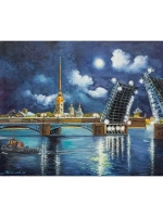 Картина маслом Мосты Васильев