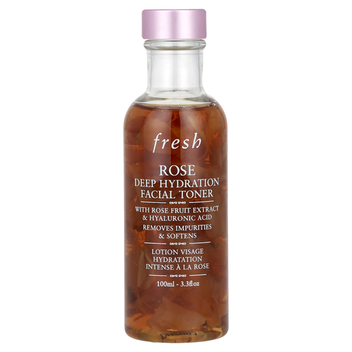Fresh, Rose, тоник для лица для глубокого увлажнения, 100 мл (3,3 жидк. унц.)