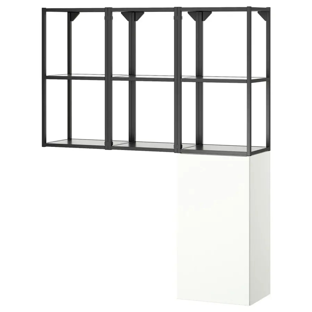 Комбинация - IKEA ENHET/ЭНХЕТ ИКЕА, 150х32х120 см, белый