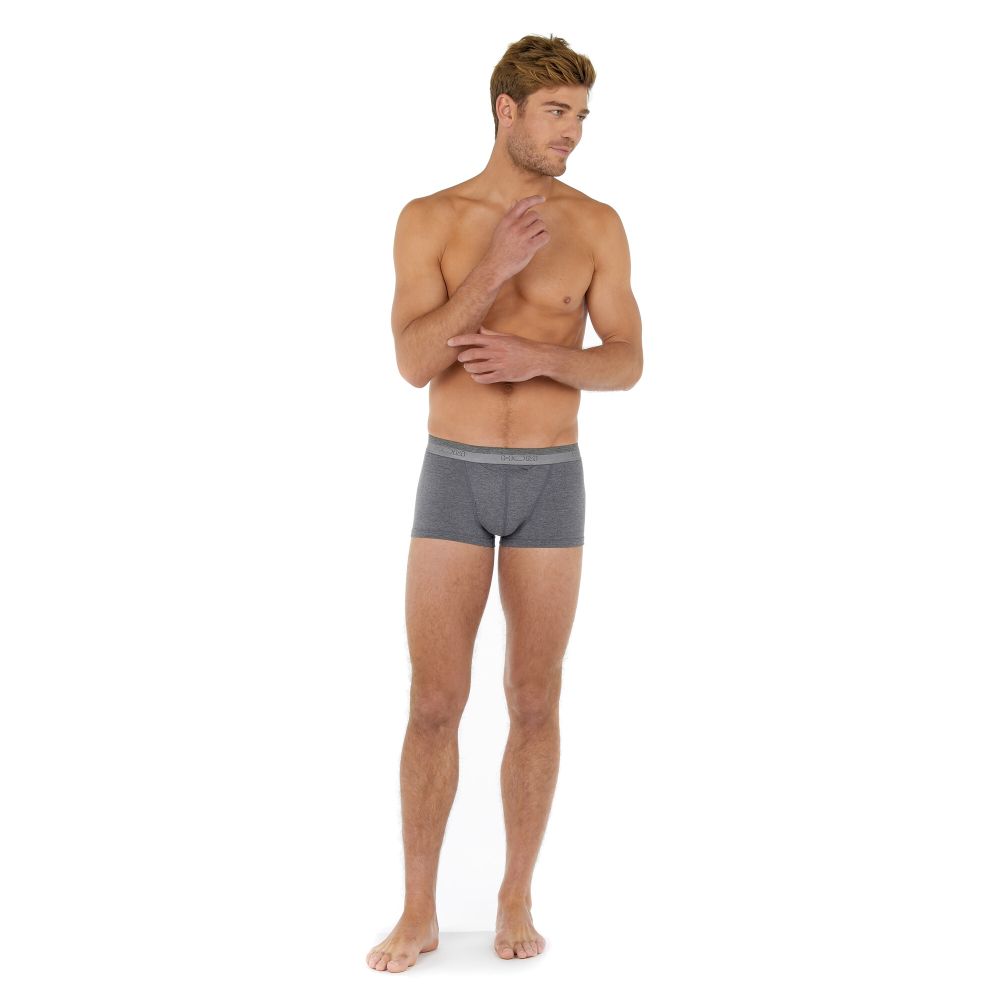 Мужские трусы боксеры серые HOM HO1 Boxer Briefs HO1 359520_4000ZU