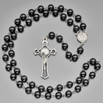 Мужские бусы с крестом "Rico La Cara" AMX000791