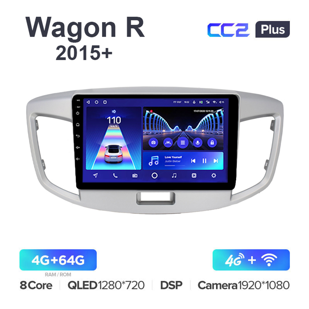 Teyes CC2 Plus 9"для Suzuki Wagon R 2015+