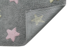 Ковер Lorena Canals Tricolor Stars Grey-Pink (120 x 160 см)