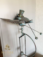 Декор-балансир "Ворон" 35x10x144 см