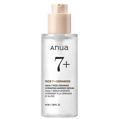 Сыворотка для сияния кожи с рисом Anua Rice 7 Ceramide Hydrating Barrier Serum