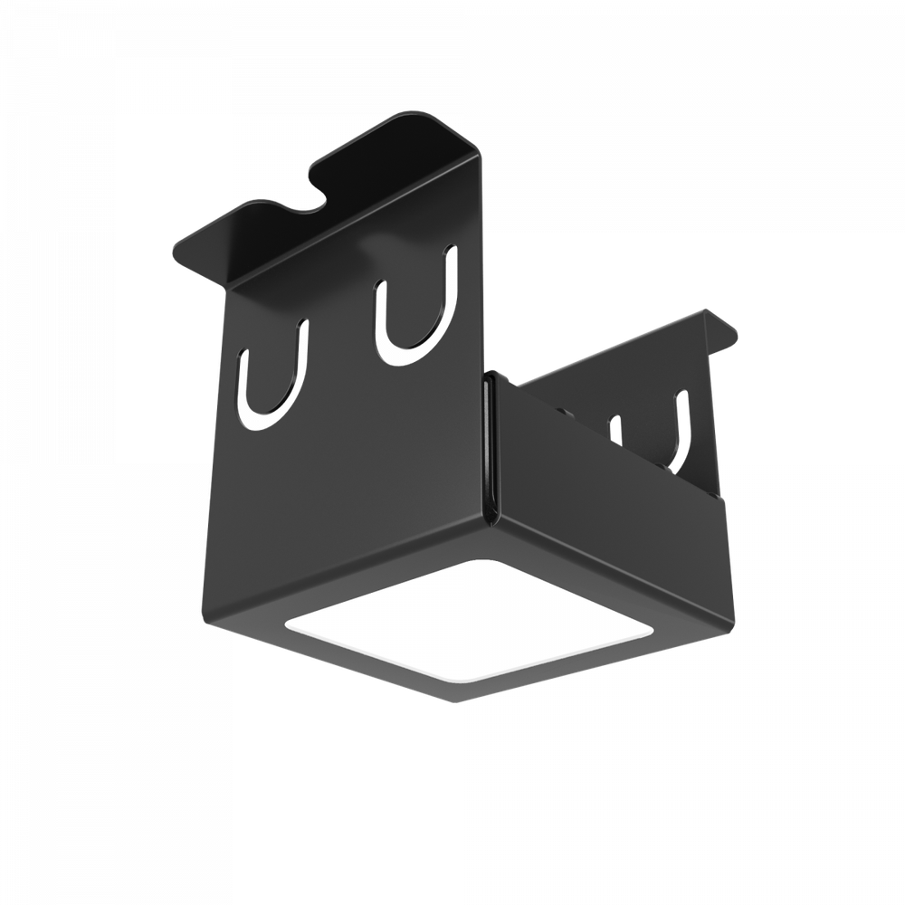 Светильник LED Geniled Griliato Tetris x6 (комлект 6Втх6) для ячейки 50x50 42Вт 4000К Опал Черный IP40