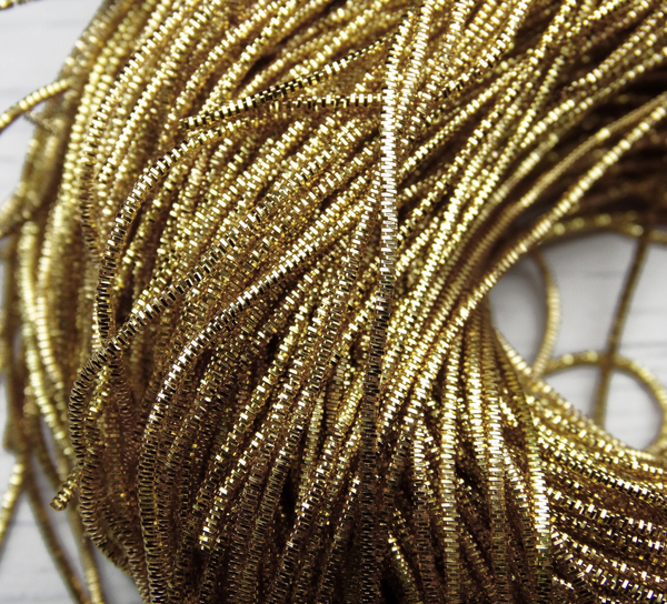 ТК008НН07 Трунцал ювелирный, цвет: бежевый, размер: 0,7 мм, 5 гр.