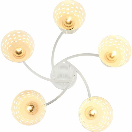 Люстра потолочная Reluce e27 01384-0.3-05 WH+CR