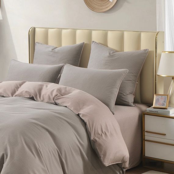 Бонни (серый) КПБ сатин  1.6