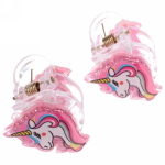 Заколки-краб для волос детские 2 шт «Malvina- Единорожек», 2,4*2,5 см