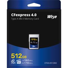 Wise Advanced 512ГБ CFexpress 4.0 Type A Карта памяти