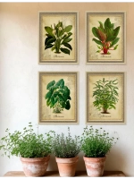 Картины на стену интерьерные 21*27 см 4 шт.