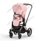 Прогулочная коляска Cybex Priam IV Peach Pink шасси Rosegold