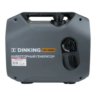 Генератор бензиновый инверторный Dinking DK3500iC (3.5кВт, 230В/50Гц, DK164F/P-2, бак 4л.)
