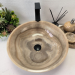 Раковина из оникса Bowl Grey TinLip BO-62975 45*45*15 43