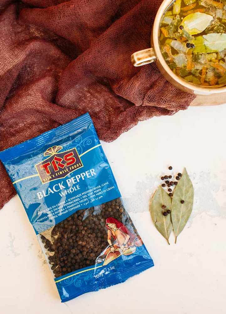 Перец черный (горошек) TRS Black pepper, 100 г