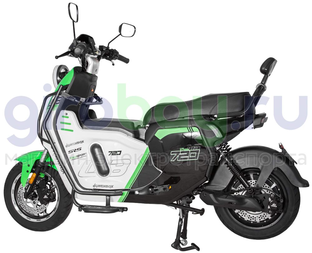 Электроскутер WENBOX U7 1500W (60V/30Ah) - Зеленый фото №9