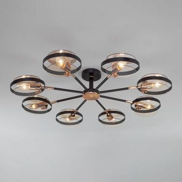 70121/8 / потолочный светильник / черный Smart